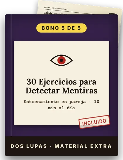 Bono 5: 30 ejercicios para detectar mentiras